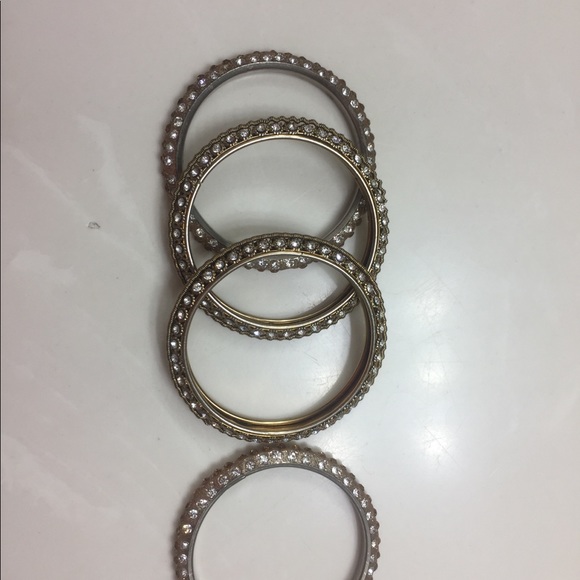 Indian Pakistani stone bangles jewelry - Picture 6 of 7